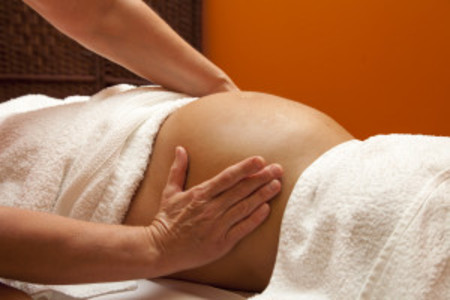 Pregnant Bellies Get Facials too