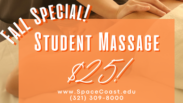 Student Massage Fall Special